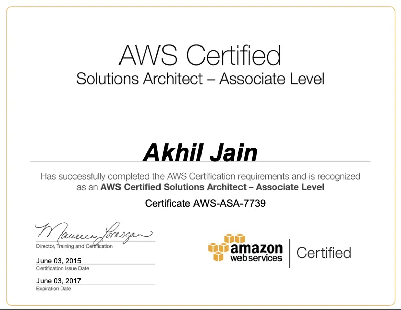 AWS Cert